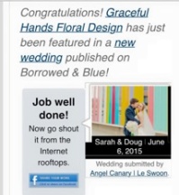 Featured in Borrowed & Blue!